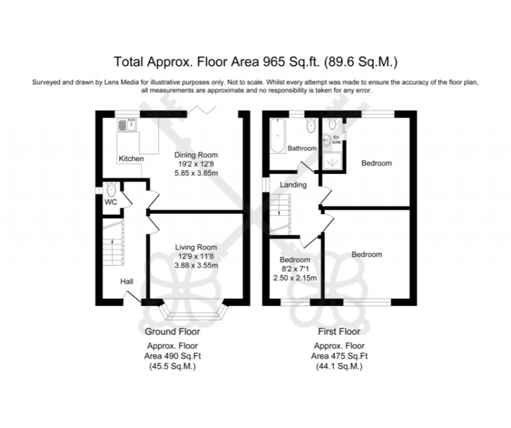Floorplans For Bennetts Lane, Smithills
