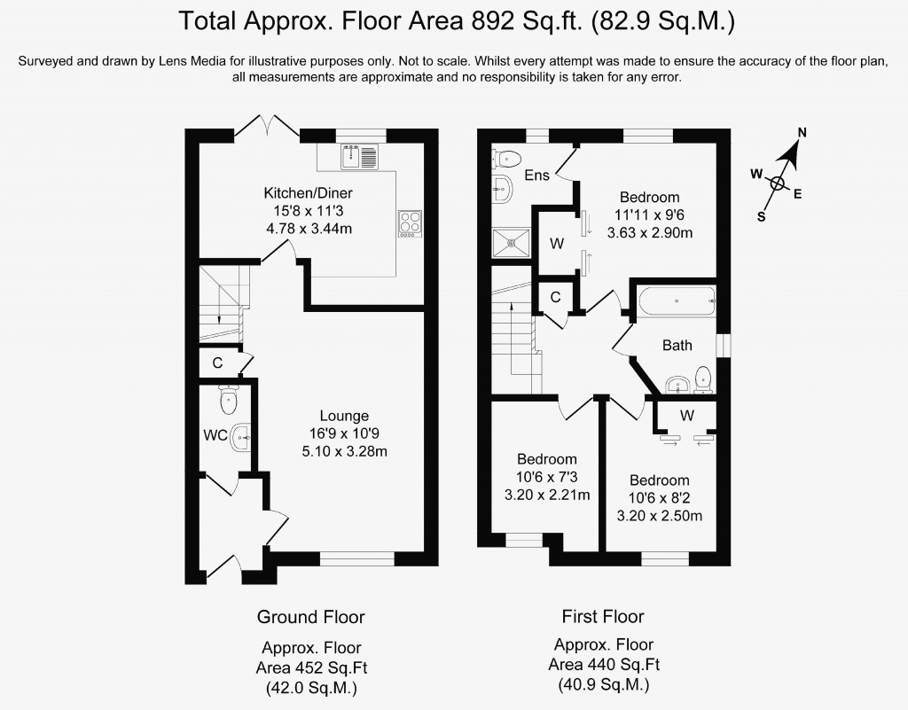 Floorplans For Aldcliffe Court, Adlington