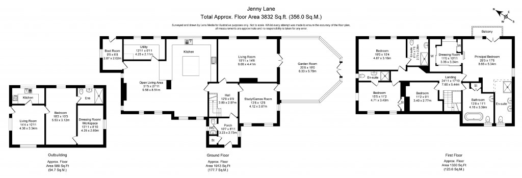 Floorplans For Jenny Lane, Higher Wheelton