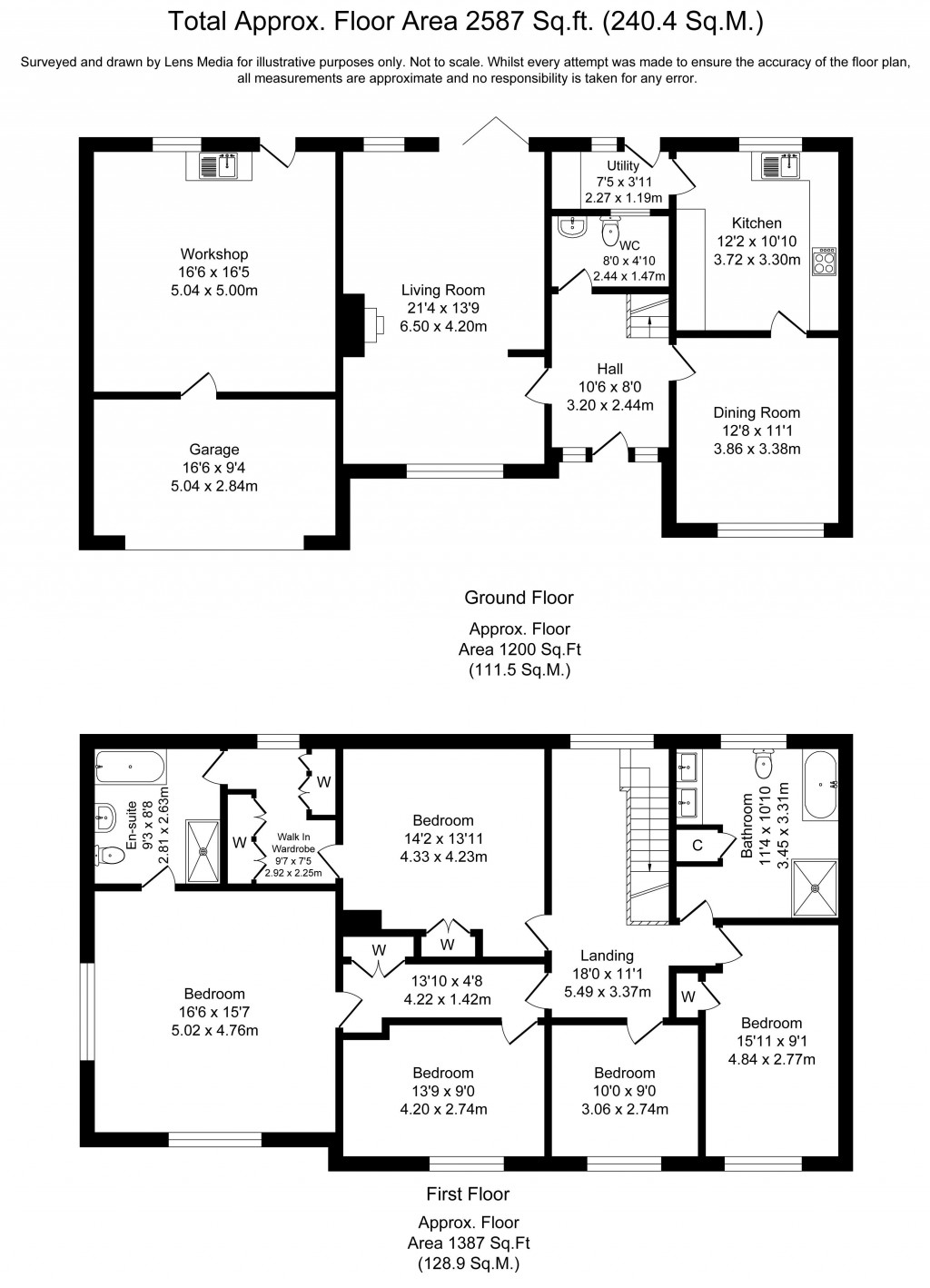 Floorplans For Highfield Road, Adlington