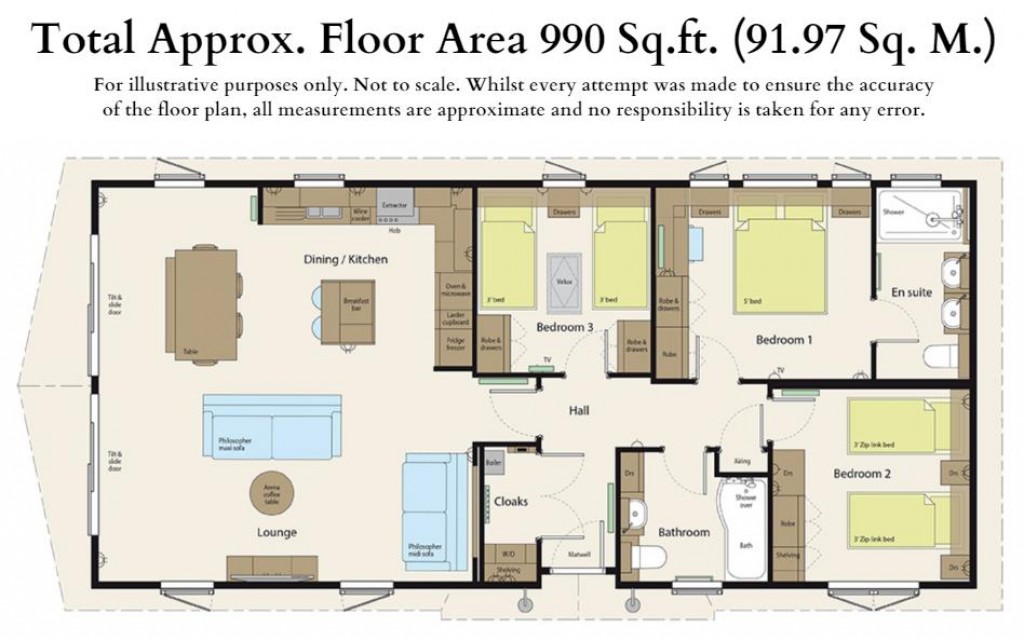 Floorplans For Conwy Lodge Park, Llanrwst Road, Conwy