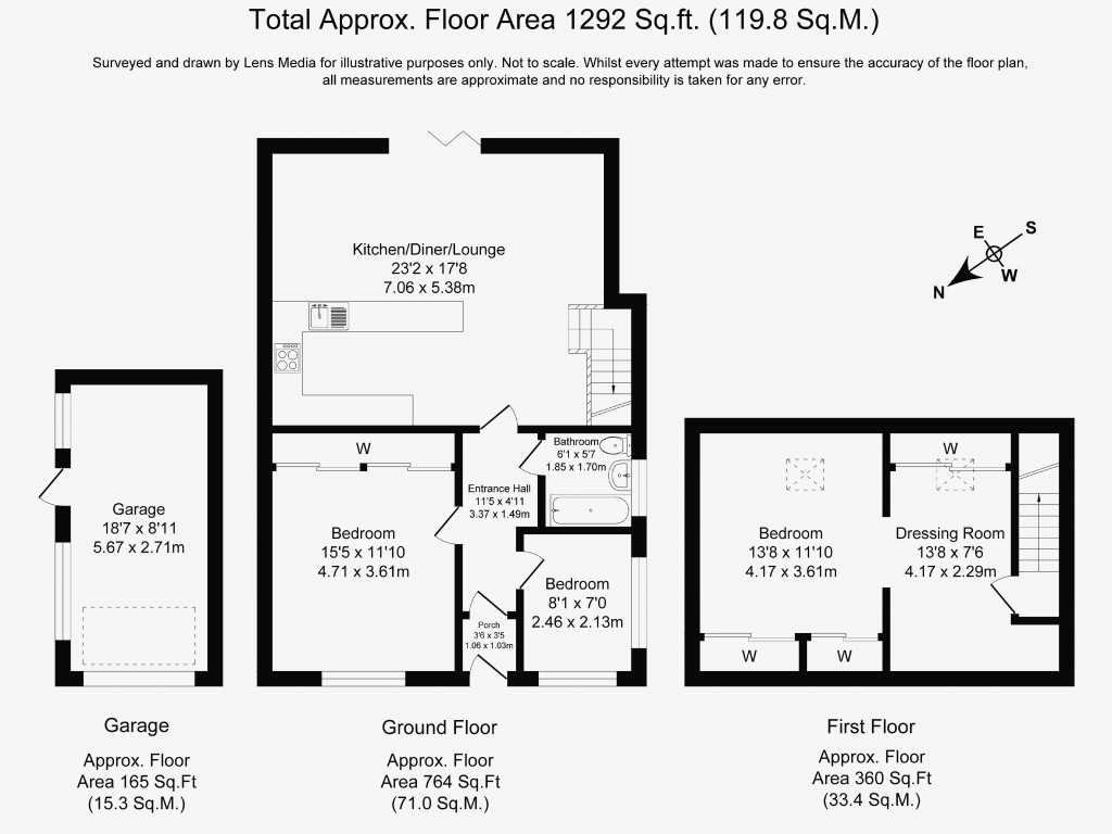 Floorplans For Louvaine Avenue, Barrow Bridge