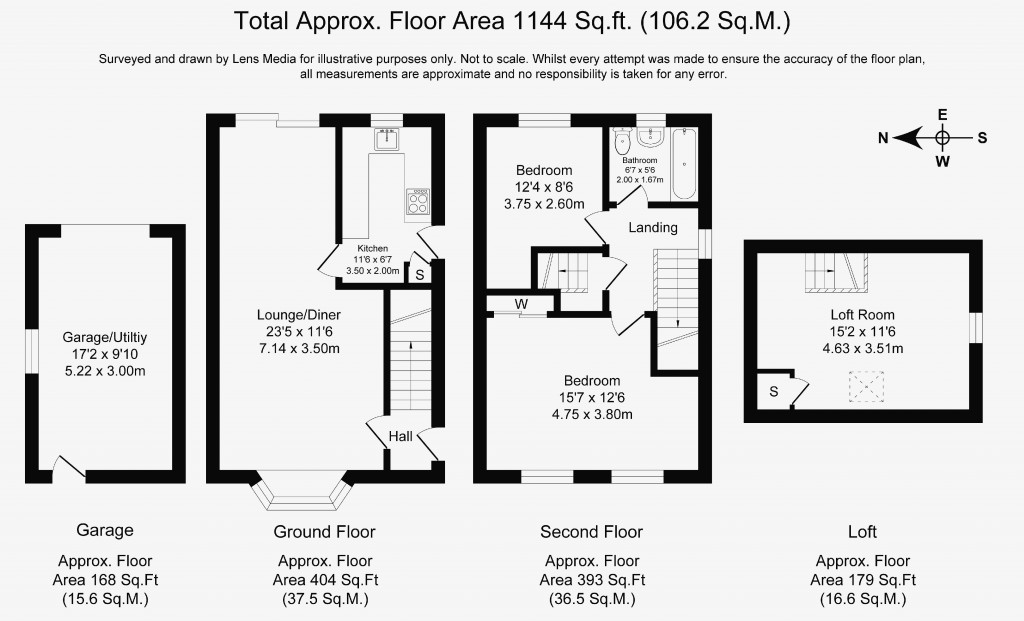 Floorplans For Moss Hall Road, Bury