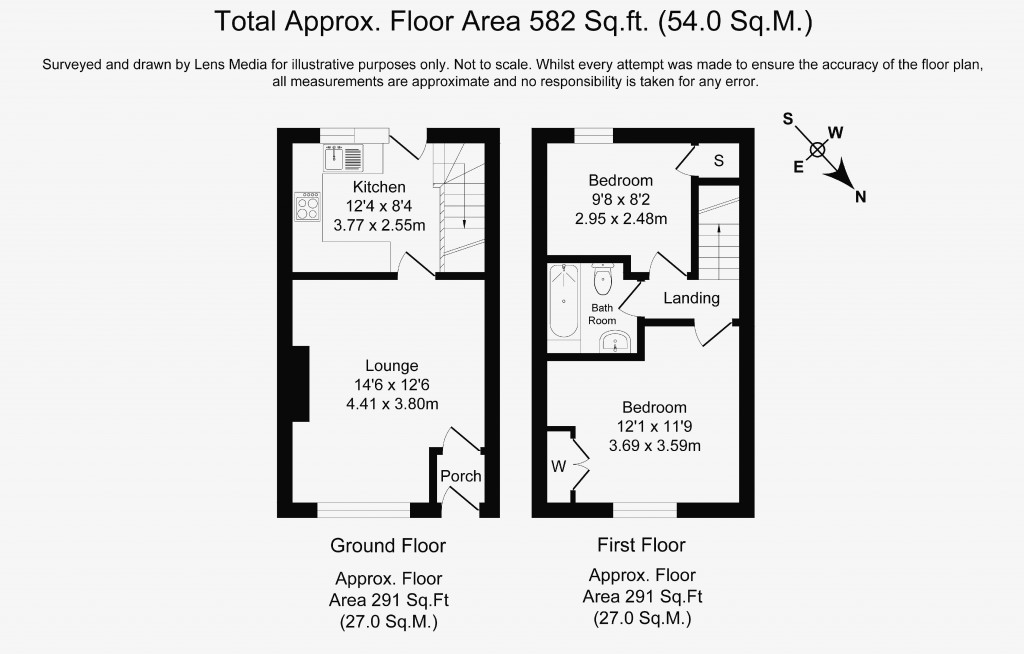 Floorplans For St. Thomas Street, Halliwell
