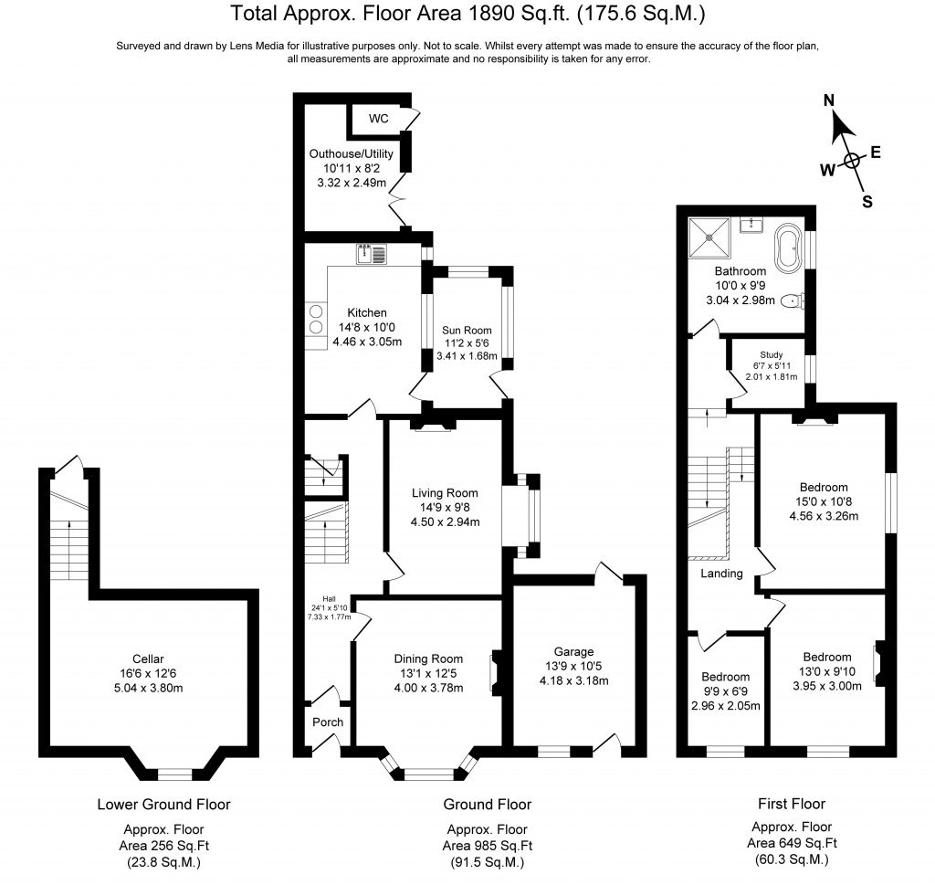Floorplans For Rawcliffe Road, Chorley