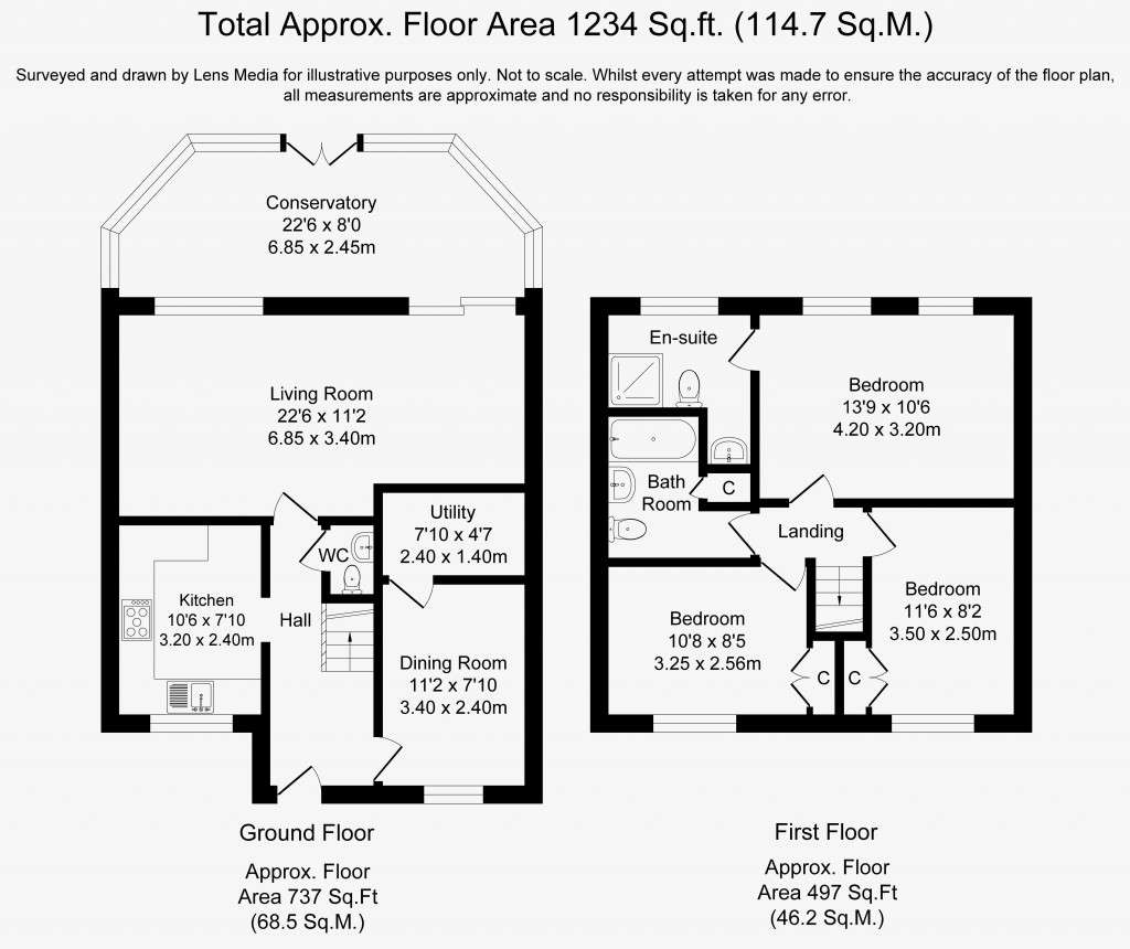 Floorplans For Oldstead Grove, Bolton