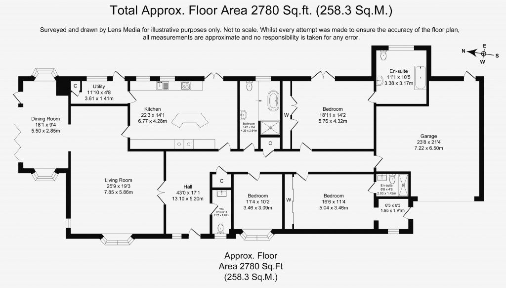 Floorplans For Sedgefield Drive, Smithills