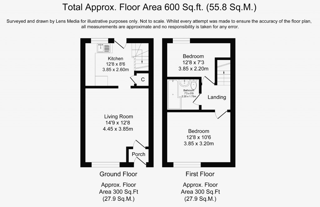 Floorplans For St. Thomas Street, Halliwell