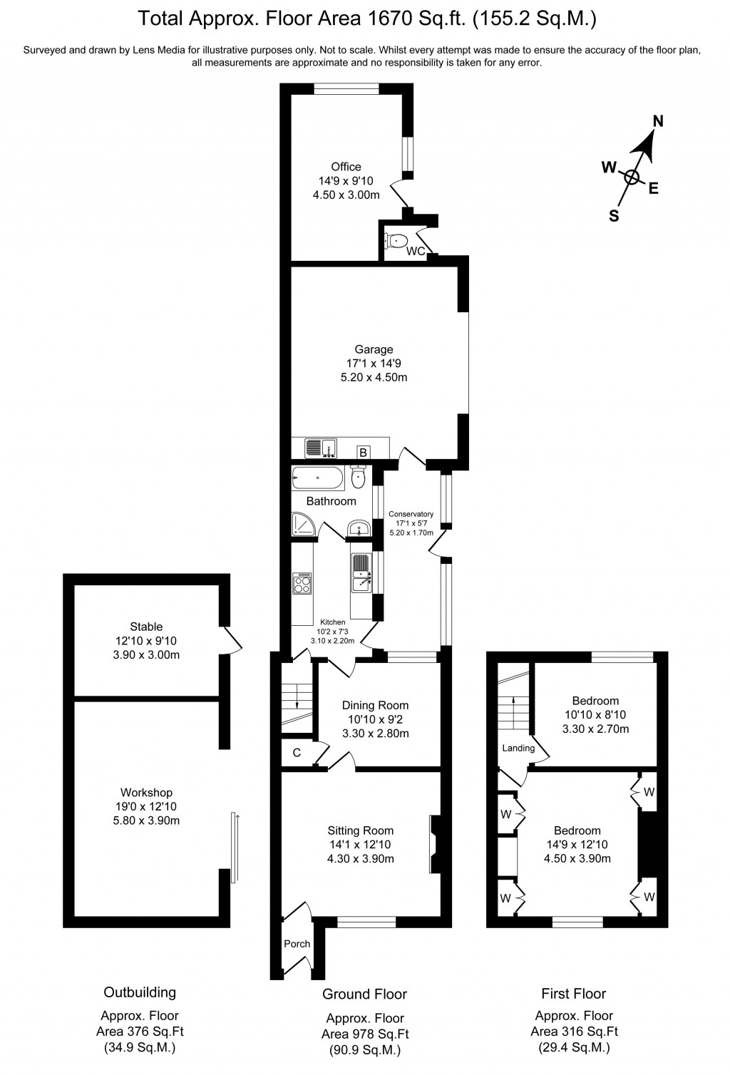 Floorplans For Longmeanygate, Midge Hall