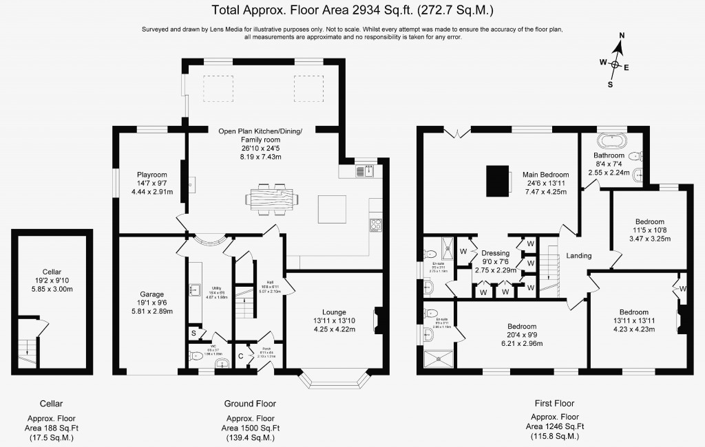Floorplans For Markland Hill Lane, Markland Hill