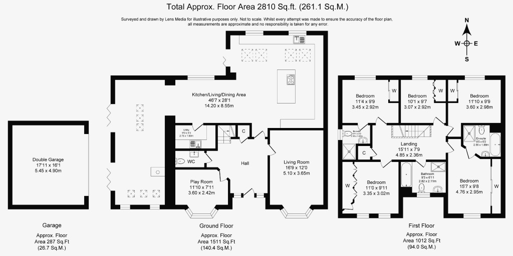 Floorplans For Duxbury Manor Way, Chorley