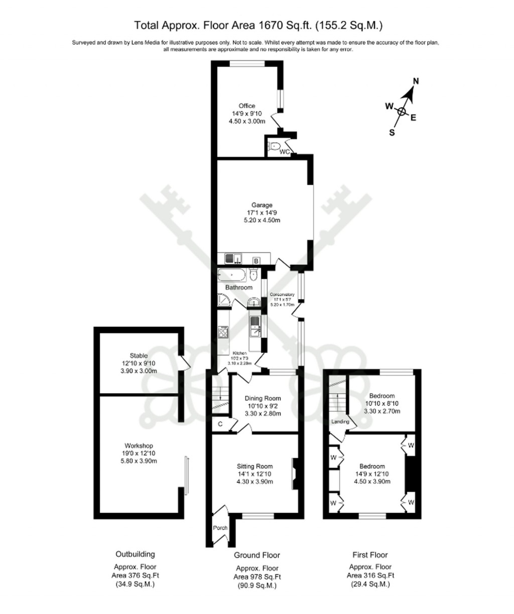 Floorplans For Longmeanygate, Midge Hall