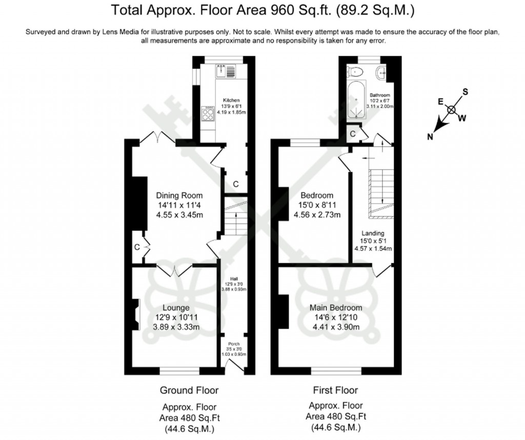Floorplans For Heaton Road, Lostock