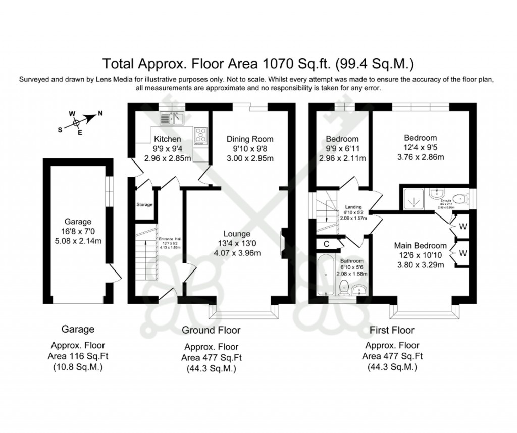Floorplans For Moortop Close, Blackley