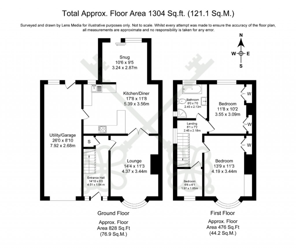 Floorplans For Southgrove Avenue, Sharples