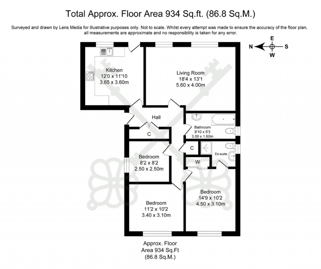 Floorplans For Ashfield Court, Ingol