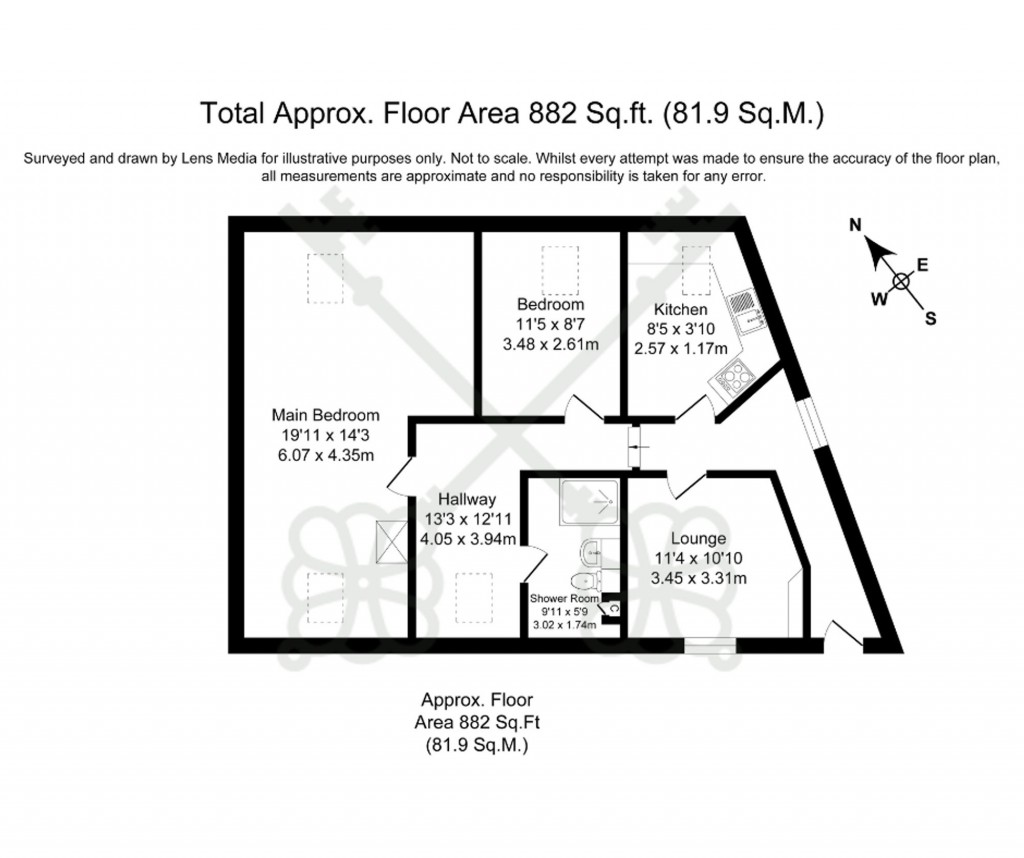 Floorplans For High Street, Golborne