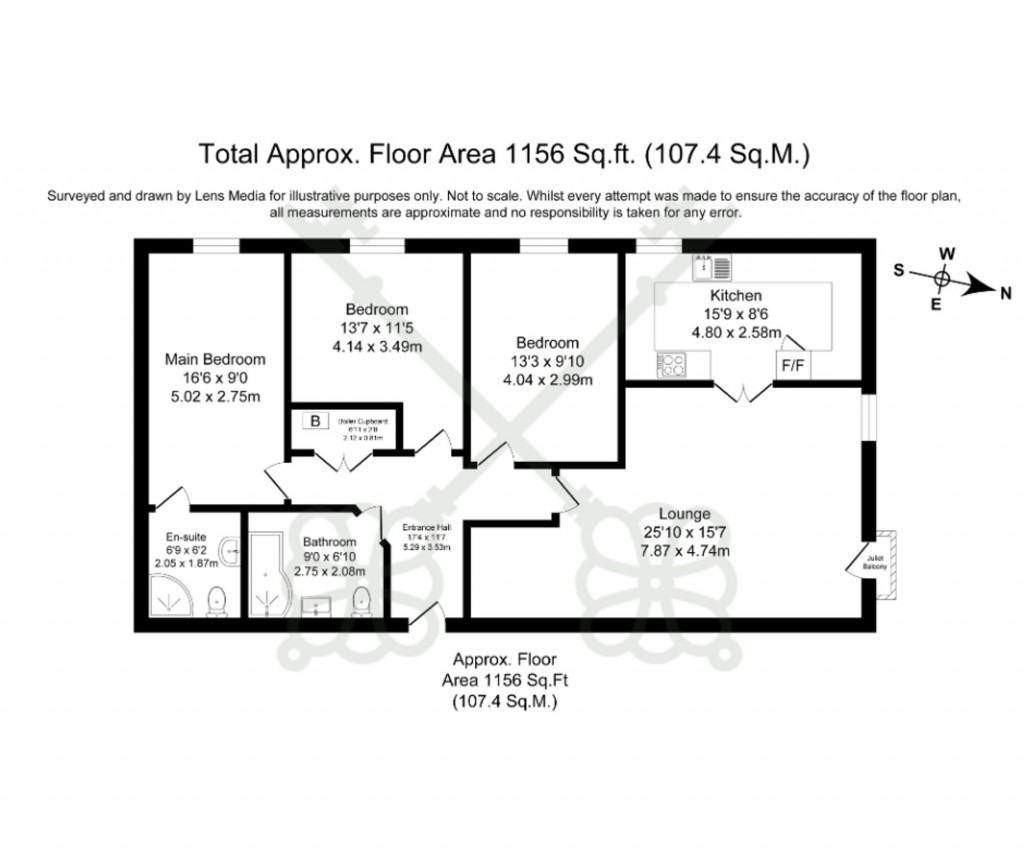 Floorplans For Lever House, Greenmount Lane, Heaton