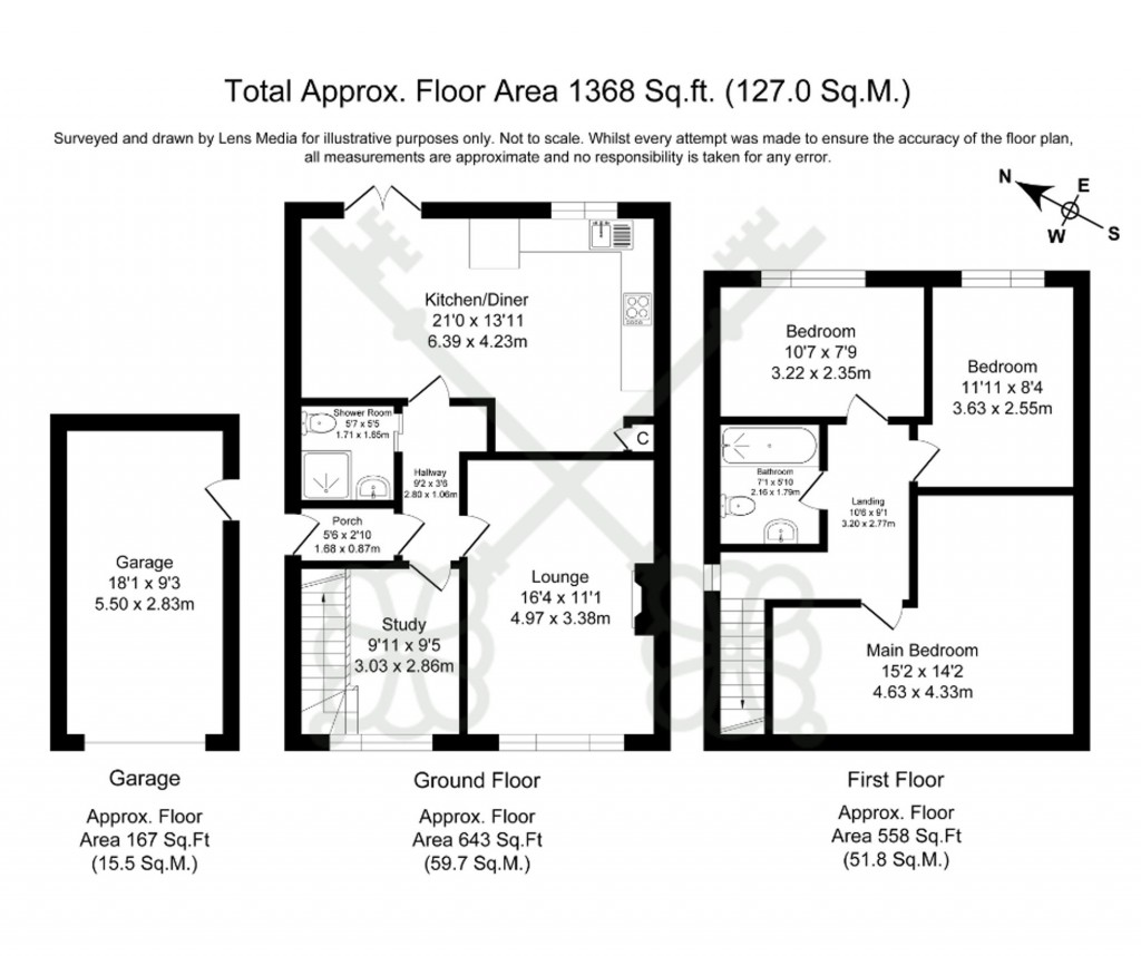 Floorplans For Ascot Road, Little Lever