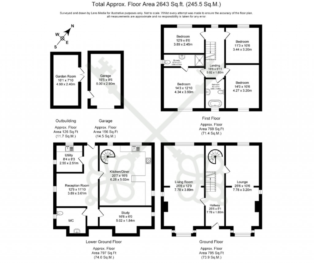 Floorplans For Church Road, Smithills