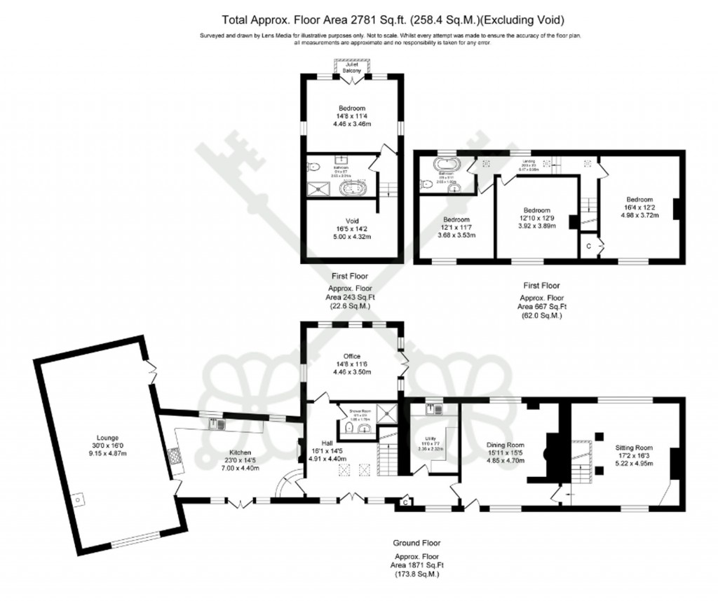 Floorplans For Trigg Lane, Heapey