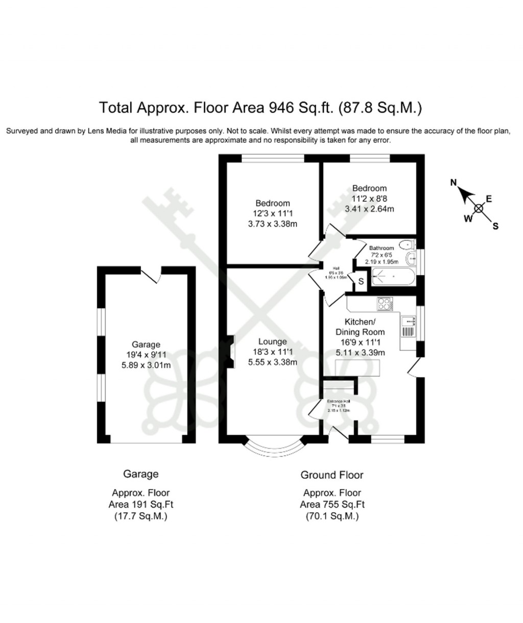 Floorplans For Collingwood Road, Chorley