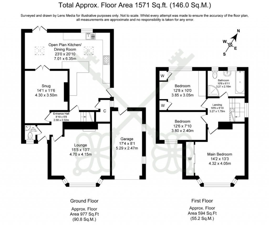 Floorplans For New Church Road, Smithills