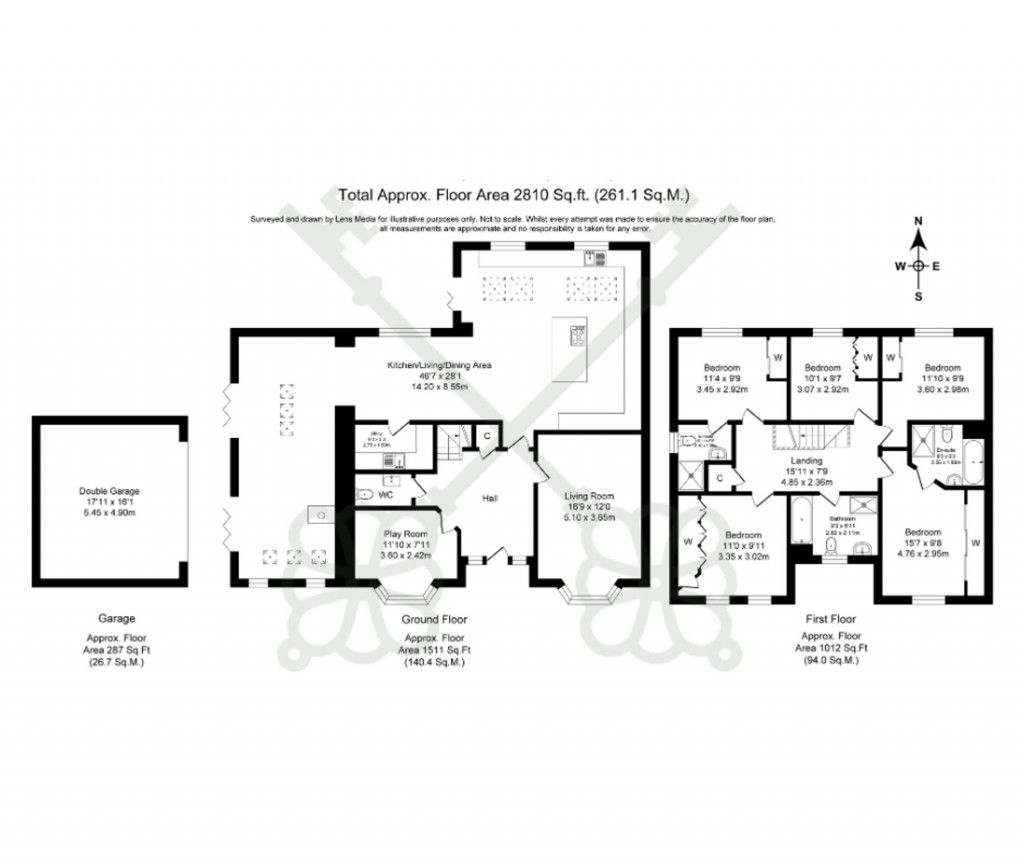 Floorplans For Duxbury Manor Way, Chorley